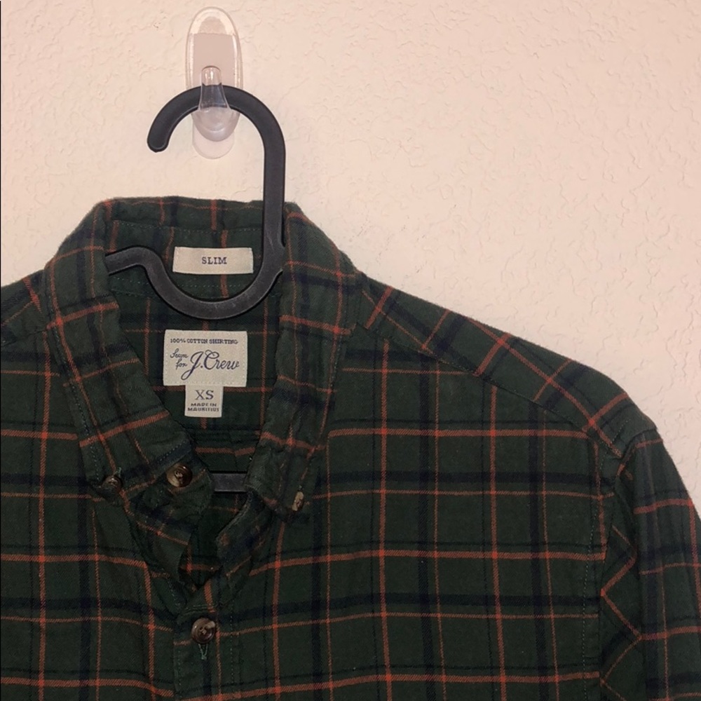 J Crew Plaid Button Down Shirt
